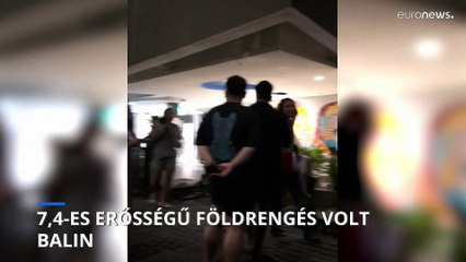 7,4-es erősségű földrengés történt Bali és Jáva szigetein