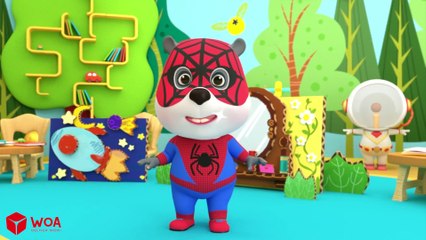 Baby Spider-man Song Imagine Kids Songs Nursery Rhymes for Kids Wolfoo Kids Songs