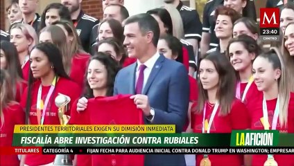 Fiscalía abre investigación contra Luis Rubiales por beso polémico a jugadora
