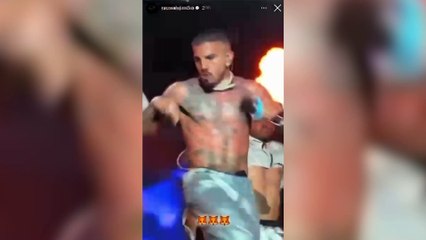 Rauw Alejandro se refugia en el deporte entre concierto y concierto