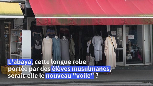 L'abaya, interdite à l'école, un symbole des frictions autour de la laïcité