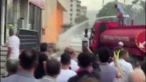 Explosion de gaz naturel à Tatvan : 2 véhicules et un centre commercial ont été endommagés