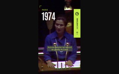 1974 : Simone Veil présente son projet de loi sur l'avortement