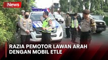 Terjunkan Mobil ETLE dalam Razia Pemotor Lawan Arah, Polisi Rekam 50 Pelanggar dalam 15 Menit di Kebayoran Lama