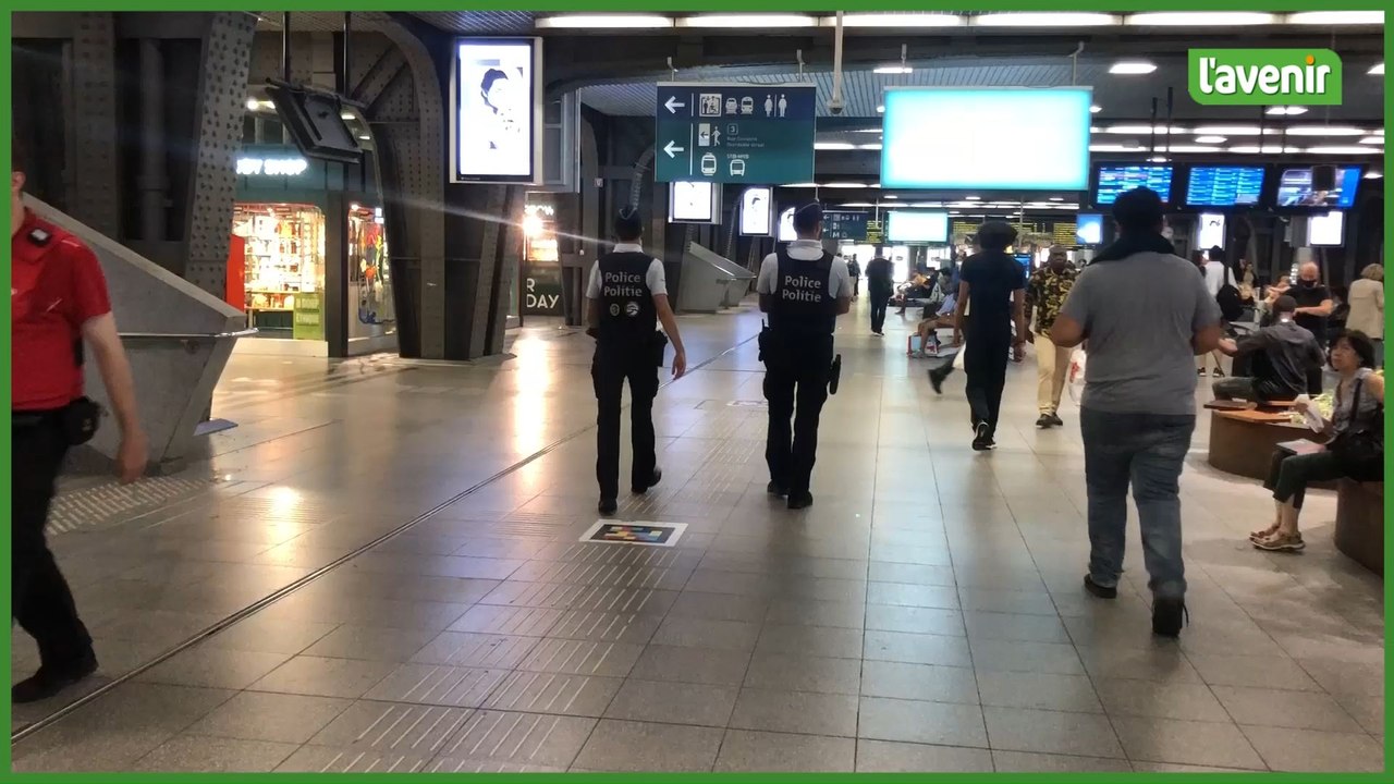 Sentiment d’insécurité dans le quartier de la gare du Midi