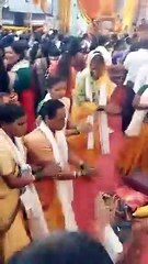 Bhaktas enjoying after receiving Sadguru #Paduka  Sadguru #AniruddhaBapu