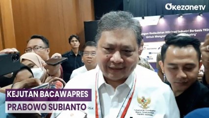 Airlangga Hartarto Sebut Ada Kejutan soal Bacawapres Prabowo Subianto