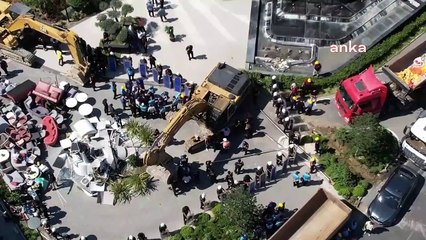 La démolition illégale de bâtiments empêchée une fois de plus à Zeytinburnu