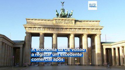 Economia da UE regista excedente comercial após quase dois anos de défice