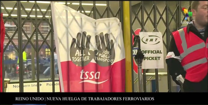 Agenda Abierta 29-08: Trabajadores ferroviarios de Reino Unido convocan a nueva huelga