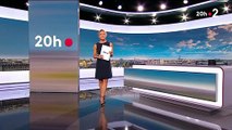 Le 28/08/2023 Anne Sophie LAPIX au JT 20h France2