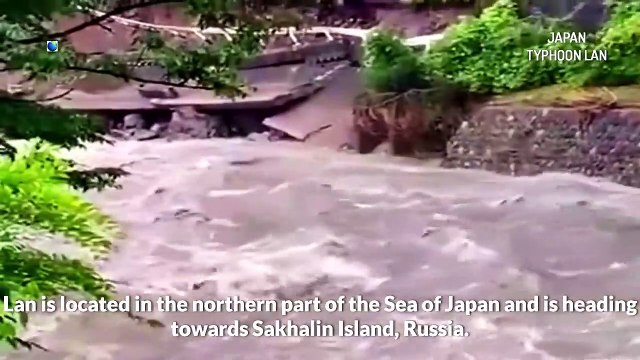 A devastating typhoon has dealt a finishing blow to Japan Houses, bridges, roads destroyed