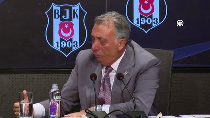 İSTANBUL - Ahmet Nur Çebi, Beşiktaş gündemini değerlendirdi (9)