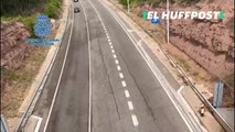 El mecanismo con el que los independentistas detenidos querían lanzar 400 litros de aceite de motor sobre el pelotón de la Vuelta a España