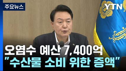 尹 "오염수 대응 예산 확대"...野, '방류 저지' 총력전 / YTN