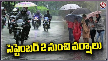 F2F With IMD Officer Sravani Over Low Rainfall In August _ V6 News (2)
