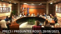 PRECS I PREGUNTES ROSES 28 08 2023