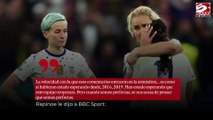 Megan Rapinoe está convencida que los críticos querían que Estados Unidos fracasara en el Mundial