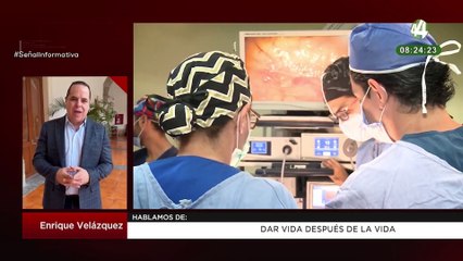 Dar vida después de la vida: Enrique Velázquez
