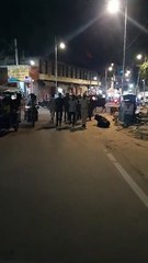 सुबह  फ्लैट में तो कहीं कच्ची बस्ती या फिर कॉलोनी में छापेमार रही थी कमिश्नरेट पुलिस