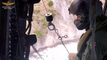 Escursionista genovese soccorsa in elicottero a Salina, le immagini