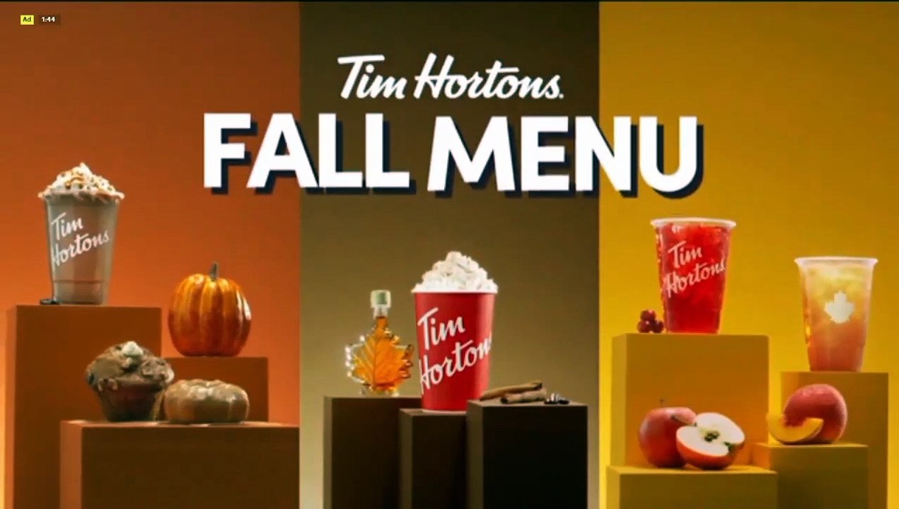 Tim Hortons Commercial 2023 (USA) _ New Fall Menu video Dailymotion