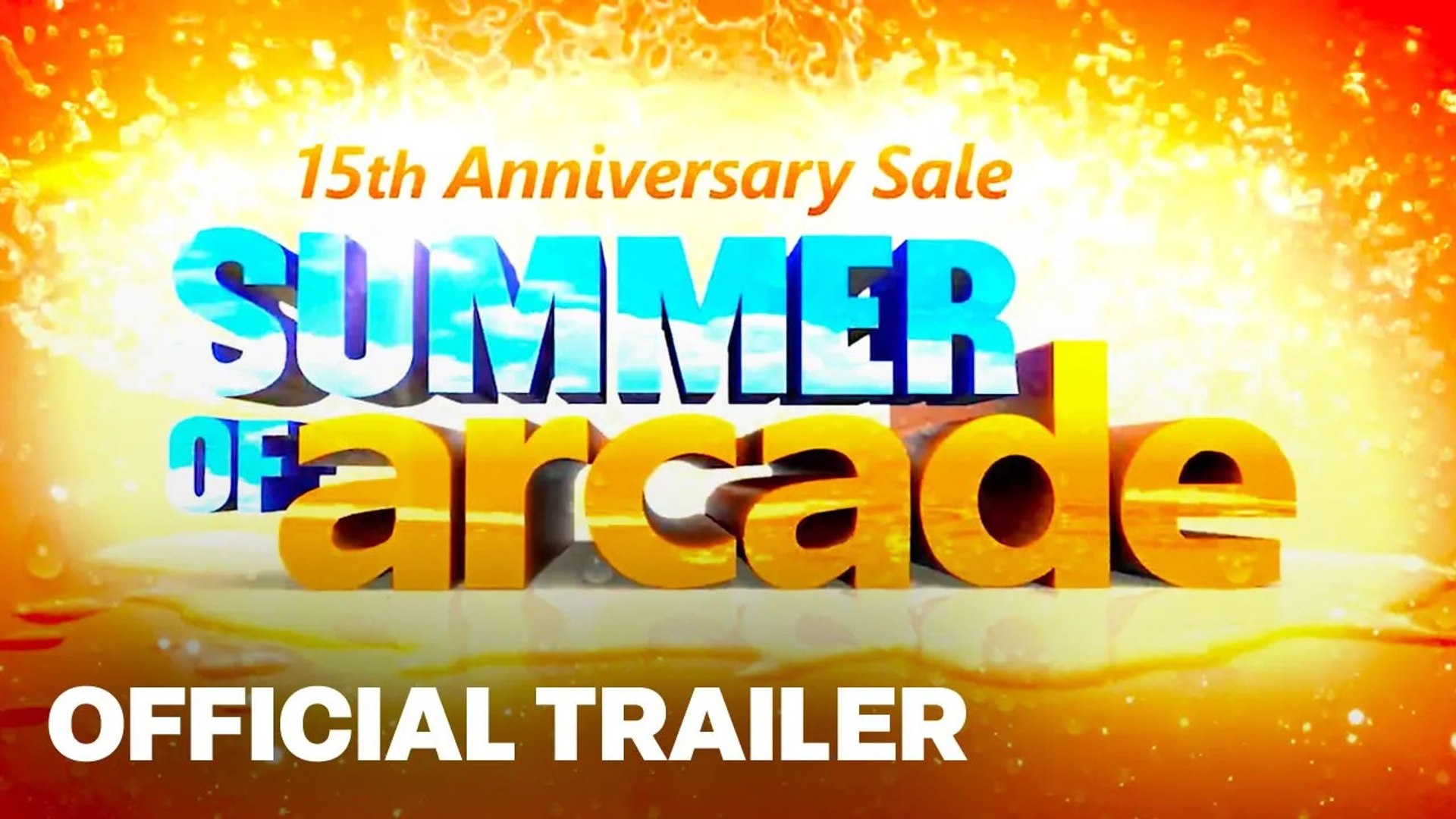 ⁣15th Anniversary Sale Summer of Arcade Trailer