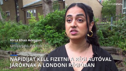 A teljes londoni régióban napidíjat kell fizetniük a régi autóval járóknak
