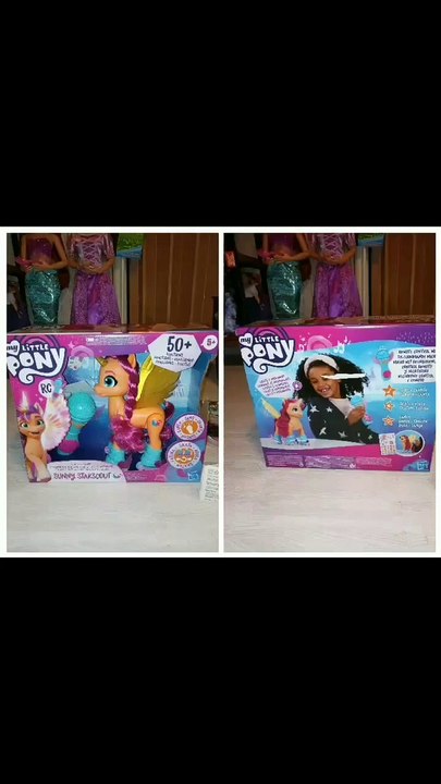 My Little Pony: A New Generation Movie Sing 'N Skate Sunny Starscout - Interactive 9-Inch Remote Control Toy with 50 Reactions, Lights