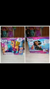 My Little Pony: A New Generation Movie Sing 'N Skate Sunny Starscout - Interactive 9-Inch Remote Control Toy with 50 Reactions, Lights