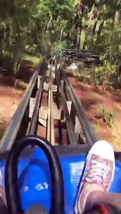 Đi xe trượt thác Datanla New Alpine Đà Lạt - Cảnh trượt xuống thác - HH Online #hhonline #hh #hho