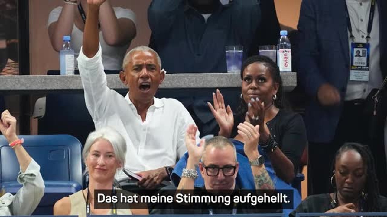 Gauffs Stimmung durch Obama-Besuch 'aufgehellt'