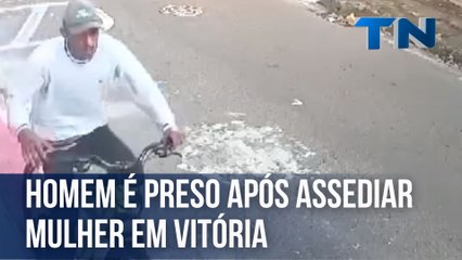 Homem é preso após assediar mulher em Vitória