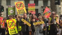 Protesta a Londra contro Ulez, la nuova zona a traffico limitato