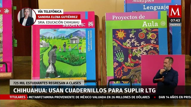 ¿Con qué van a trabajar los alumnos en Chihuahua ante falta de libros de texto?