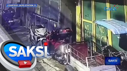 Lalaking nahuli-cam na nagnakaw ng motorsiklo, arestado | Saksi