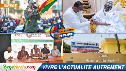 LIVE : Rééducation des malades, politique - Djibril Béye, DG de CNAO, en direct sur la Bonne Heure