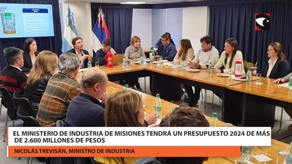 El ministerio de Industria de Misiones tendrá un presupuesto 2024 de más de 2.600 millones de pesos