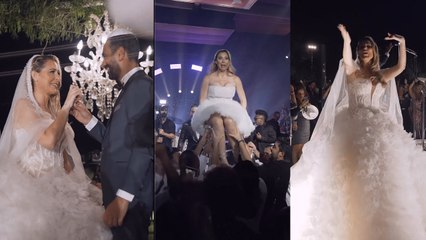 Magali Berdah dévoile une vidéo de son mariage époustouflant, les internautes sont sans voix