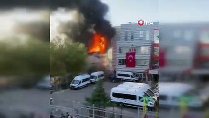 Tokat'ta çıkan yangında bir ev kullanılamaz hale geldi