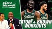 Jayson Tatum & Jaylen Brown Joint Workout + Max Wants a Celtics Reunion | Cedric Maxwell Podcast