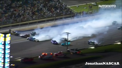 Big One at Daytona 2023: NASCAR Cup Series Crash Highlights 🚗 - thumbnail