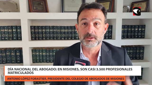 Día nacional del abogado en Misiones, son casi 3.500 profesionales matriculados
