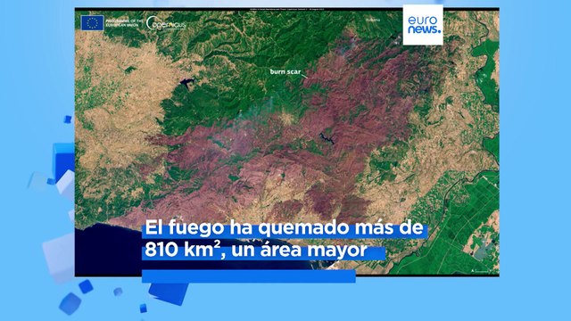 La Comisión Europea ayuda a Grecia ante el incendio forestal más extenso jamás documentado en la UE
