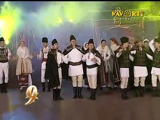 Grupul vocal Burnasul - Cant-o pasarica-n crang (Favorit TV - 9 ani - 15.12.2013)