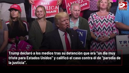 'No hice nada malo': Donald Trump se muestra desafiante tras su detención en Georgia