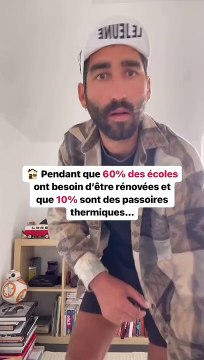 Des écoles glaciales l’hiver et surchauffées l’été, tu connais ? Rassure toi, le gouvernement gère la situation en interdisant l’abaya à l’école. Le sens des priorités.