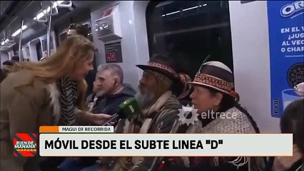 Movilera del programa de Fabián Doman discrimina en vivo a dos referentes de comunidades originarias