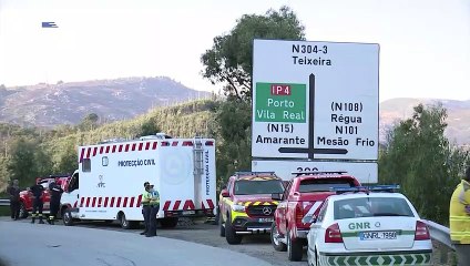 Ministro da Administração Interna visita bombeiros feridos no incêndio em Baião