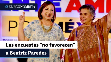 Admite Alito Moreno que las encuestas "no favorecen" a Beatriz Paredes